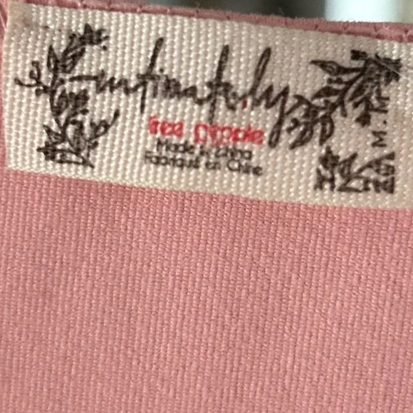 Free People Pink Fitted Puff Sleeve Bodysuit - Picture 3 of 11